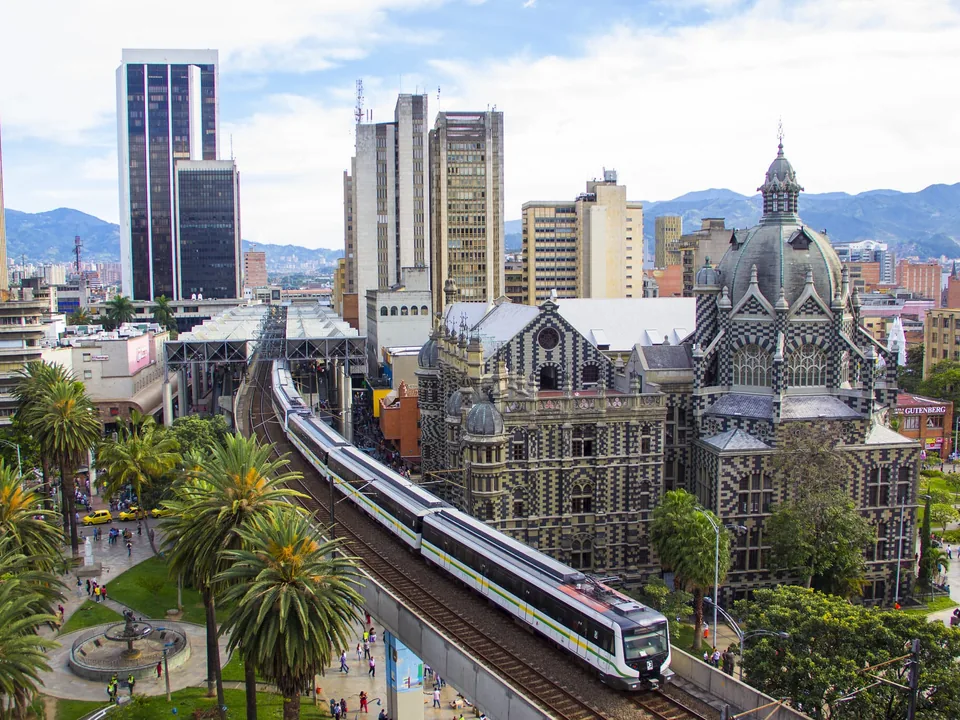 Vista de Medellín